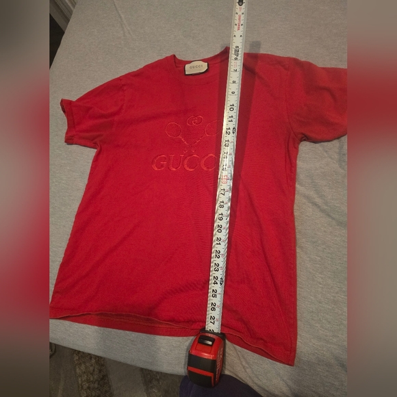 GUCCI Tennis Logo Short Sleeve T-Shirt Size Medium - Picture 5 of 16
